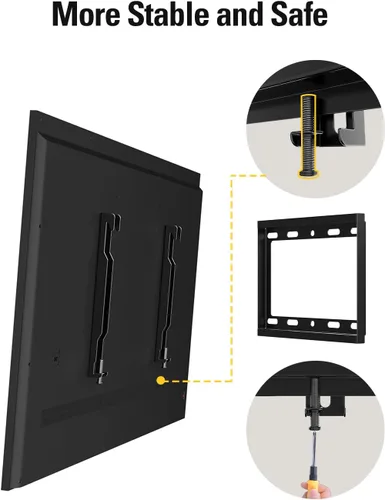 Vista 6 de Mounting Dream Soporte de pared para TV RV para la mayoría de pantallas planas LED, LCD de 17 a 42 pulgadas, Montaje de TV fijo para VESA 50x50 a