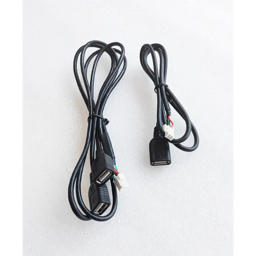 Vista 6 de Radio Estéreo para Coche Android 4PIN USB 6PIN USB (2 USBs en total) Adaptador de Arnés Conector Conjunto de Enchufes para Radio Android de Posventa