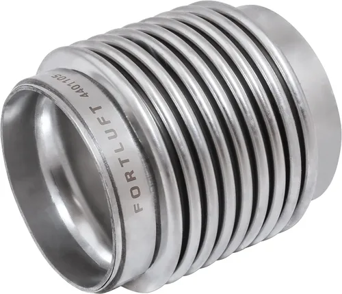 Vista 64 de FORTLUFT - Tubo de escape doblado (180 grados, 1.25 pulgadas/32mm)