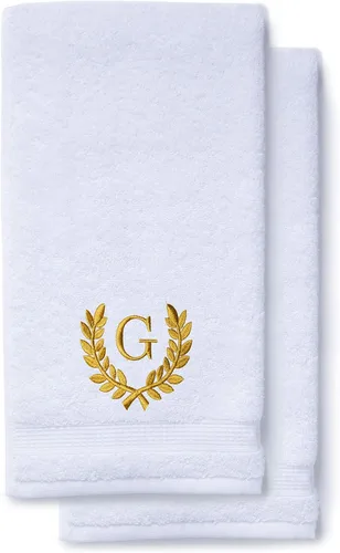 Vista 49 de Toallas de mano decorativas y con monograma para baño, cocina, maquillaje Regalo personalizado para boda-nupcial Toalla turca de lujo