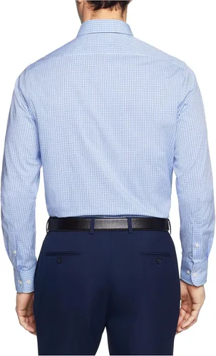 Vista 2 de Tommy Hilfiger Camisa de vestir para hombre Slim Fit Stretch Twill