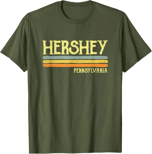 Vista 49 de Camiseta vintage de regalo de recuerdo de Hershey Pennsylvania PA, Negro, S