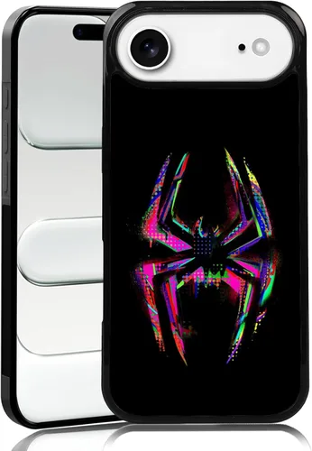 Vista 21 de Morales Punk Gwen - Funda protectora para iPhone 11 Pro, Spiderverse negro TPU a prueba de golpes, funda protectora para iPhone, linda funda
