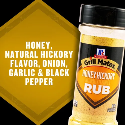 Vista 10 de McCormick Grill Mates Honey Hickory Rub, 5.75 oz