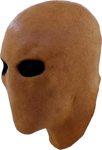 Vista 5 de Máscara de Slenderman para adultos, de Ghoulish Masks, talla única , Bronceado