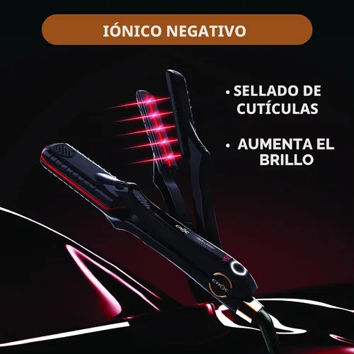 Vista 5 de CROC Masters - Plancha plana de titanio negro de 1.5 pulgadas