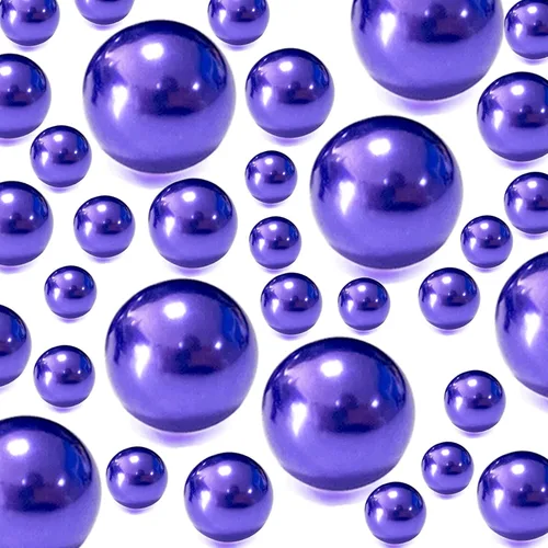 Vista 9 de 120 perlas flotantes sin agujero para centros de mesa de jarrones, cuentas de perlas plateadas para jarrones, velas flotantes para el hogar, bodas