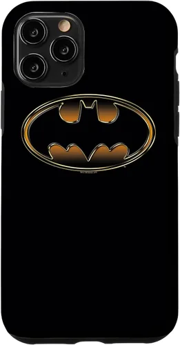Vista 29 de Batman Funda protectora en relieve negra y dorada para iPhone 17