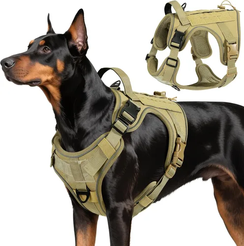 Vista 38 de VavoPaw cinturón de seguridad para perro, arnés de coche con hebilla ajustable para perro, cinturón de seguridad de nailon para mascotas, resistente