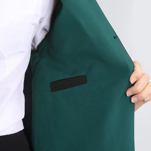 Vista 6 de EIRIEN Bata de mago para la escuela, disfraz de mago para adultos, hombres y niños, con capucha, varita mágica, capa de Halloween, cosplay, disfraz