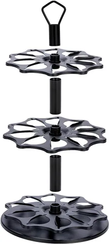 Vista 8 de FlagShip Carrusel Portacápsulas de Café de 3 Niveles para Cápsulas Vertuo de Metal Instalación Fácil Pequeño para Soporte de Cápsulas Vertuo
