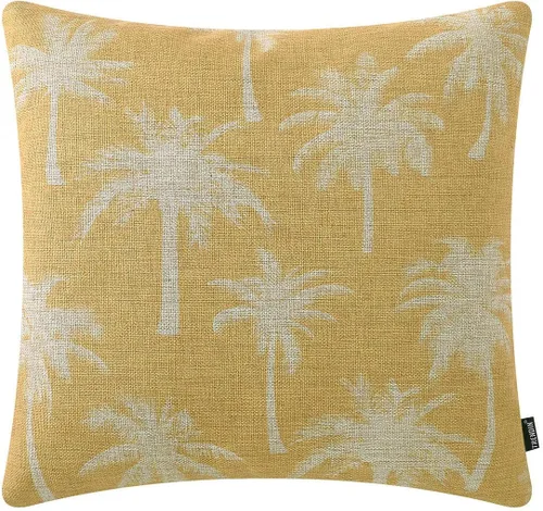 Vista 12 de [Usado] TRENDIN Funda de Almohada de Sofá con Palmera 18X18 Decoración Tropical de Verano Funda de Cojín Cuadrada de Lino Decoraciones para el Hogar