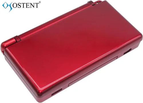 Vista 2 de OSTENT Kit completo de carcasa de repuesto para Nintendo DS Lite NDSL Color Rojo