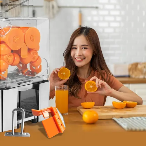 Vista 6 de Repuesto de exprimidor naranja, XC-2000E Cuchilla de exprimidor con soporte para cuchillos Máquina eléctrica de jugo de naranja Parte Com página Com