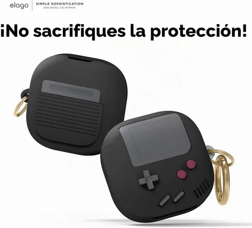 Vista 9 de elago Funda GB5 para Galaxy Buds FE, 2 Pro, 2, Pro, Live Negro