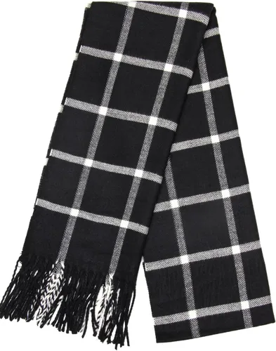 Vista 113 de Bufanda de invierno Achillea suave y cálida, de tartán, a cuadros, de cachemira, unisex