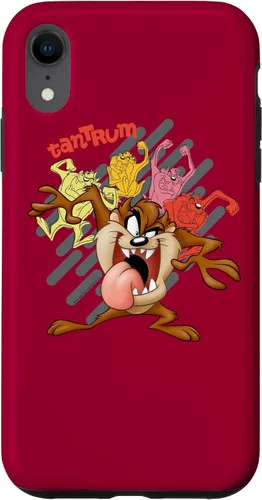 Vista 24 de Funda para iPhone 16 Looney Tunes Tazmanian Tantrum
