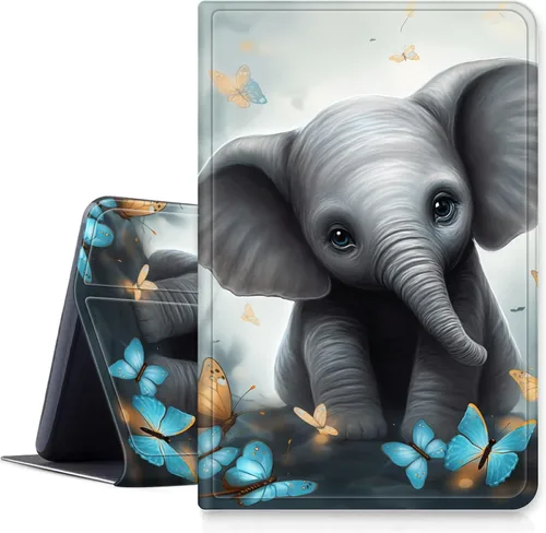 Vista 24 de Funda para tablet Amazon Kindle Fire HD 10 y 10 Plus de 10.1" (11ª generación, versión 2021), funda plegable con función de encendido y apagado