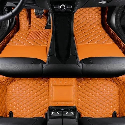 Vista 8 de Tapete para Auto Adecuado para el 99% de Sedanes, Coches Deportivos, Tapetes de Coche Personalizados de Lujo para SUV, Mujeres, Tapetes Automotrices
