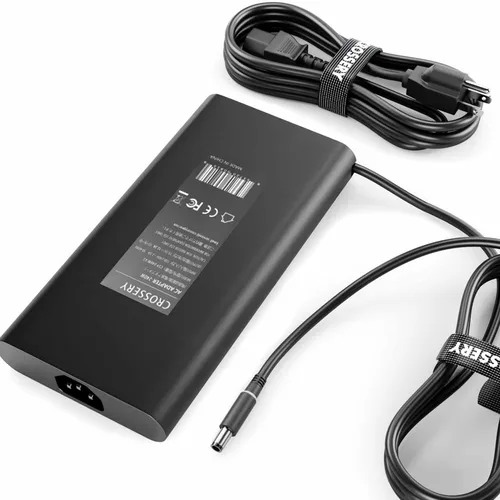 Vista 2 de Nuevo cargador delgado de 240 W para laptop Dell - Cargador de laptop Dell de 240 vatios apto para G3 G5 G7 G15 y Alienware M15 M17 M17x x51