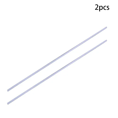 Vista 3 de Bettomshin 2 varillas de polioximetileno POM 0.394 in/0.39 "diámetro externo 3.3 ft/3.28 pies de longitud redondo duro palo ingeniería plástico
