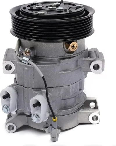 Vista 5 de Compresor de CA A/C con embrague para motores Toyota Hilux 2.5L 3.0L 2004-2015 472608020, 88320-0K380, 88320-0K100, 447280-0580, 447260-8040, 44711