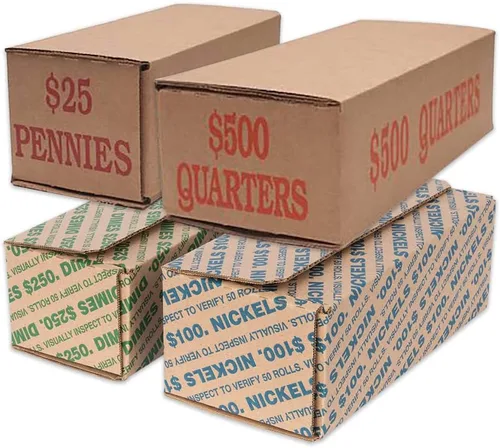 Vista 2 de BankSupplies Dime - Caja para monedas