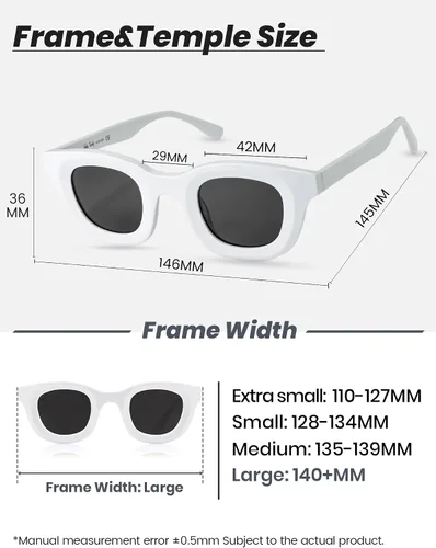 Vista 5 de Veda Tinda Vision Gafas de sol retro para mujer y hombre, gafas de sol de moda, lentes de color, protección UV, C24