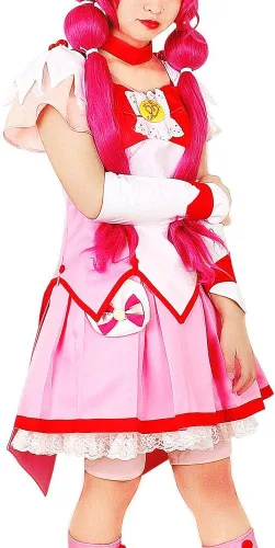 Vista 4 de CG Costume Disfraz de princesa de la suerte con purpurina para mujer