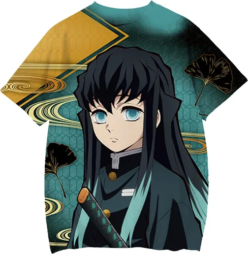 Vista 2 de Msdosbt Camiseta de verano con estampado 3D para hombre y mujer
