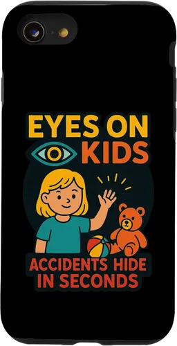Vista 18 de Eyes on Kids Child Safety Gift for Moms, Granny, Grandad Case for iPhone 16