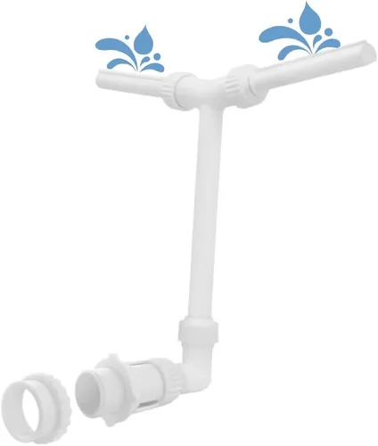Vista 6 de Fuente de piscina para piscina, rociador de cascada para piscina, rociador divertido para piscina con rosca de 1.5 pulgadas para natación