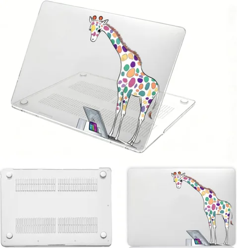 Vista 32 de Funda para laptop compatible con MacBook Air de 15 pulgadas, versión 2026-2023 M5 A3448 M4 A3241 A3114 M3 A2941 M2 Chip con pantalla de retina Mapa
