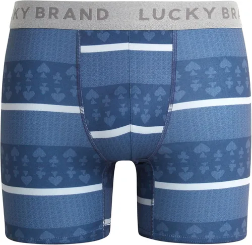 Vista 4 de Lucky Brand Men's Active Underwear - 4 Pack Essential Soft Performance Boxer Briefs (S-XL)