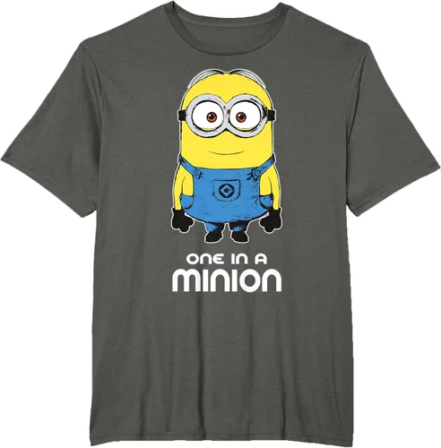 Vista 7 de Despicable Me Camiseta estampada Minions Bob One in A Minion Negro