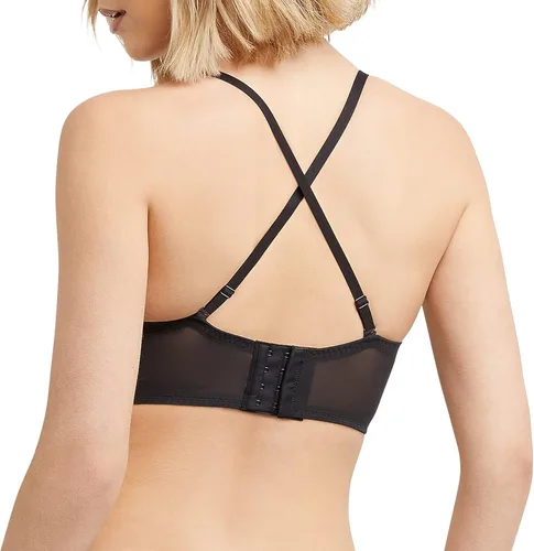 Vista 4 de Maidenform - Brasier convertible de encaje sin varillas Pure Comfort para mujer, corpiño de línea larga