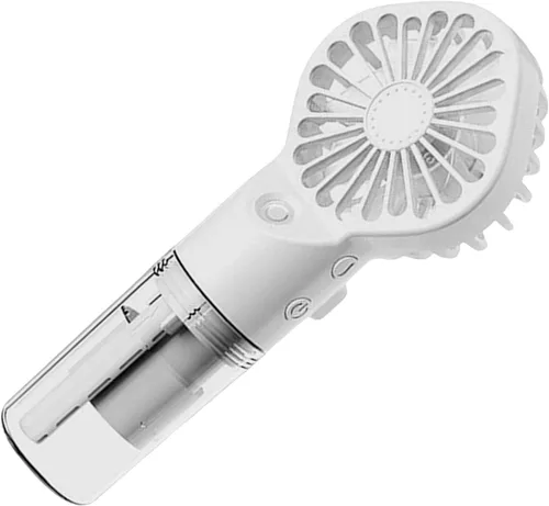 Vista 6 de Ventilador de nebulización portátil de mano, ventilador de rociador personal de nano pulverización, ventilador de pulverización para niñas, mujeres
