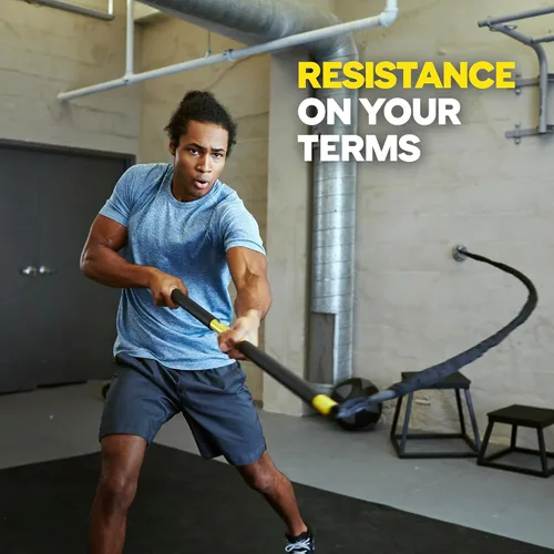 Vista 2 de TRX Cuerda de resistencia RIP Trainer - Equipo de entrenamiento de resistencia para el hogar o el gimnasio