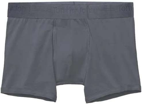 Vista 2 de Tommy John Ropa interior para hombre baúl básico de algodón con entrepierna de 4 pulgadas
