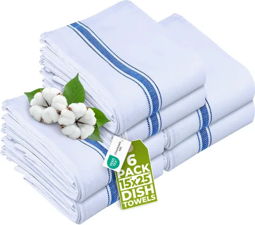 Vista 19 de Utopia Towels Paquete de 12 paños de cocina negros de 15 x 25 pulgadas, 100% algodón hilado en anillo