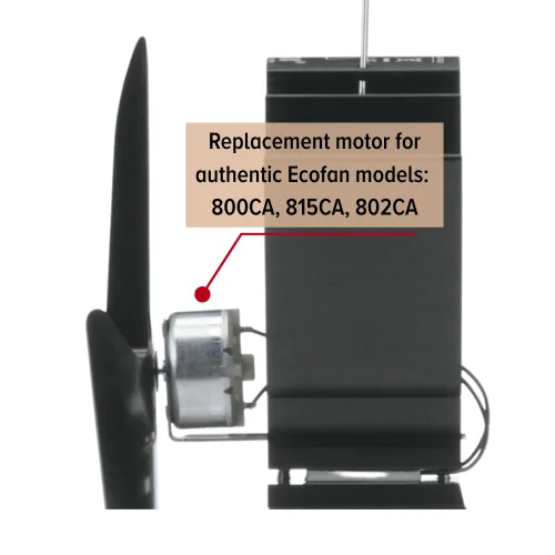 Vista 2 de Ecofan Kit de motor de repuesto, MRKCA02, para modelos 800CA, 815CA, 802CA, extiende la vida útil de tu Ecofan con fácil mantenimiento