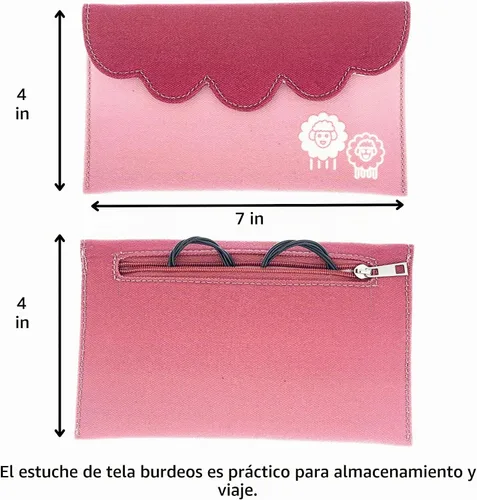 Vista 6 de KnitPro Dreamz - Juego de agujas circulares intercambiables de 2 pulgadas