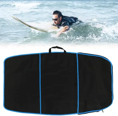 Vista 2 de Bolsa para tabla de surf, cubierta de tabla de surf, bolsa de transporte de poliéster, accesorio de surf, bolsa protectora para tabla de surf, 48.4