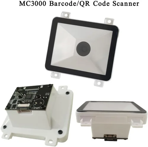 Vista 4 de Módulo de escaneo de código QR integrado USB y UART Puerto serie Escáner de código de barras Módulo de identificación Lector de códigos de barras