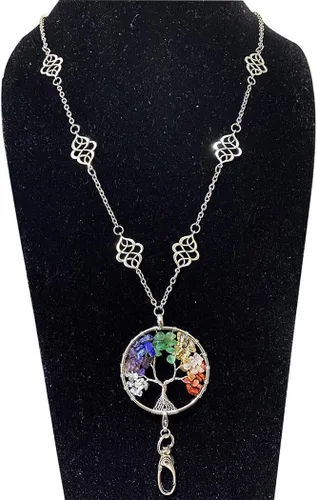 Vista 2 de Cordón de moda para mujer, collar de cadena súper fuerte para llaves
