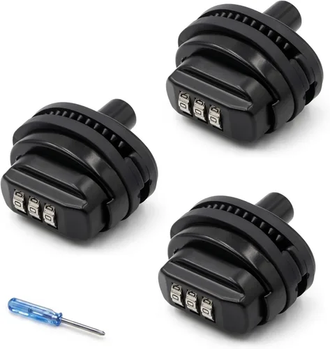 Vista 13 de RioRand 3-Digit Combination Trigger Lock Resettable Gun Safety Lock with Rubber Pads Compatible with Pistols Handguns Rifles Shotguns