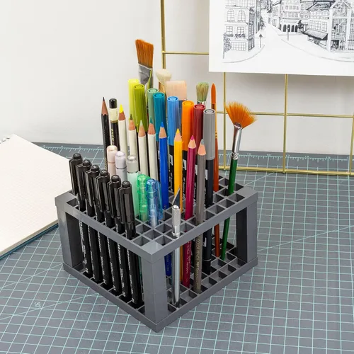 Vista 6 de Tombow 56148 Soporte de escritorio con bolígrafo de doble cepillo