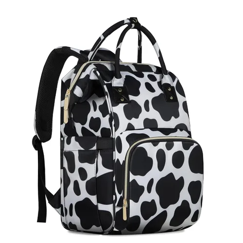Vista 11 de Mochila para pañales Femuar, multifuncional, para maternidad, bolsa de pañales para bebés, de gran capacidad, para niñas y niños, mochila de viaje