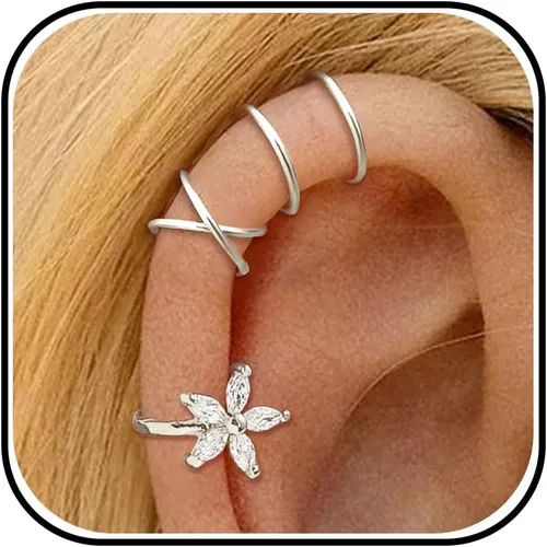 Vista 13 de Ear Cuffs Non Piercing Ear Cuff Earrings for Teen Girl Gifts Trendy Stuff