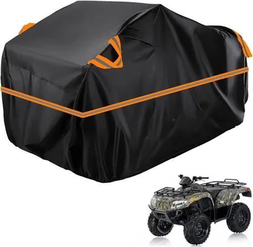 Vista 178 de Cubierta para ATV impermeable compatible con Arctic Cat H1 EFI TRV Cruiser 4x4 2011, cubierta de 210D para vehículos de 4 ruedas, cubierta para quad